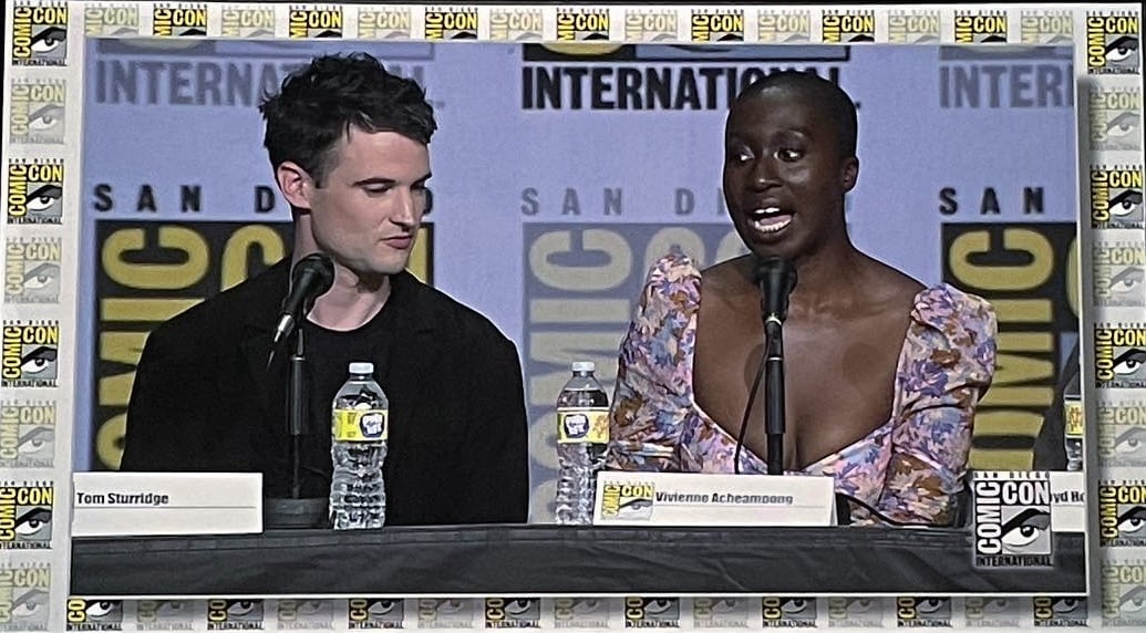Tom Sturridge and Vivienne Acheampong